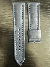 Autentico cinturino orologio Blancpain Fifty Fathoms 23 mm x 20 mm tela blu OEM