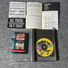 Sega CD Game Lot Sonic CD, Jurassic Park, Dracula Unleashed  Tested / Working