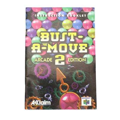 N64 BustAMove Arcade 2 Edt Spielanleitung / Handbuch / Manual / Guide / Instruct