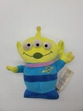 Disney Pixar Toy Story Space Alien Plush Green Blue Just Play 10  Stuffed Toy