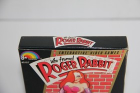 Who Framed Roger Rabbit Nintendo NES CIB With Poster Tested Works