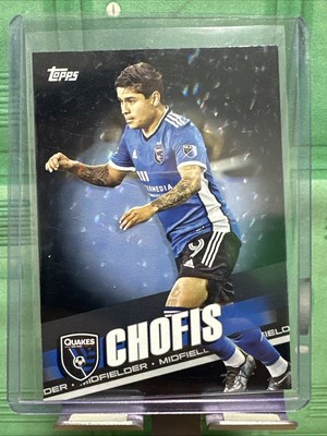 2022 Topps San Jose Earthquakes CHOFIS Icey Black Foil 10/10 = eBay 1/1
