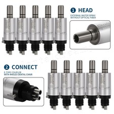 10pcs New ASkeadnt Dental Slow Low Speed Air Motor Handpiece E-Type 4 Hole FX uk
