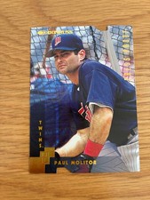 1997 Donruss Press Proof Paul Molitor Baseball Card Minnesota Twins  /500