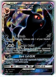 Umbreon GX SM36 Black Star Promo Holo Sun & Moon