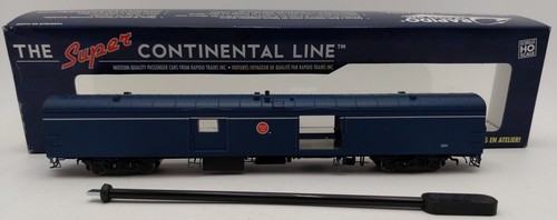 Rapido Trains 106049 HO Missouri Pacific 73' 6" equipaje lateral liso-Express #264 | Zustand: Used