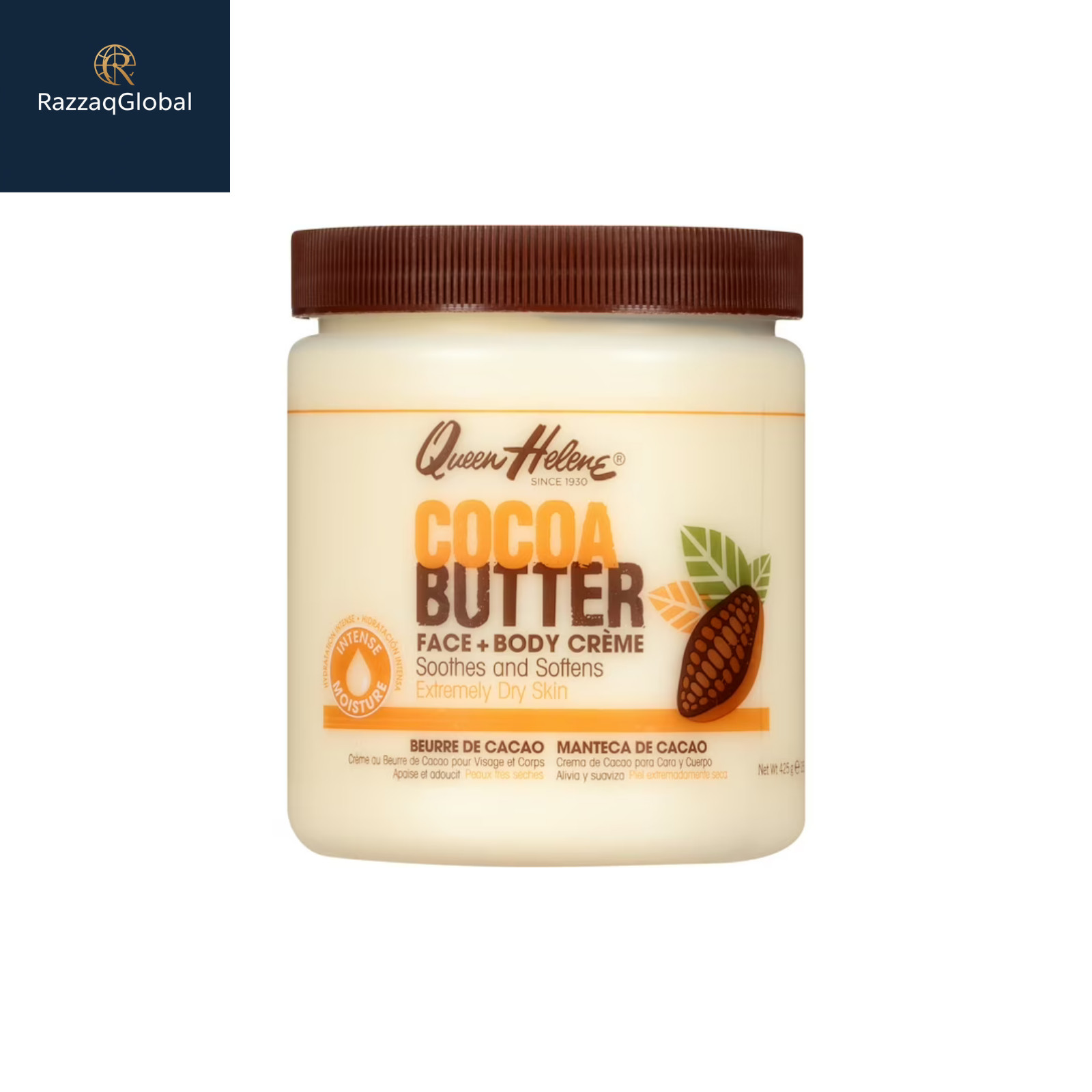 Cr&egrave;me Face & Body Lotion For Dry Skin, 15 Oz