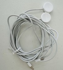 Lot of 2 Genuine Apple Watch Magnetic 6 FT Chargers USB Cable OEM 2m White