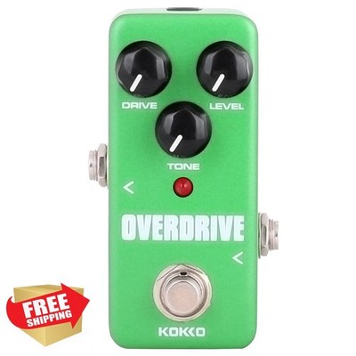 Guitar Overdrive Pedal FOD3 Warm Tube Sound Effect Green