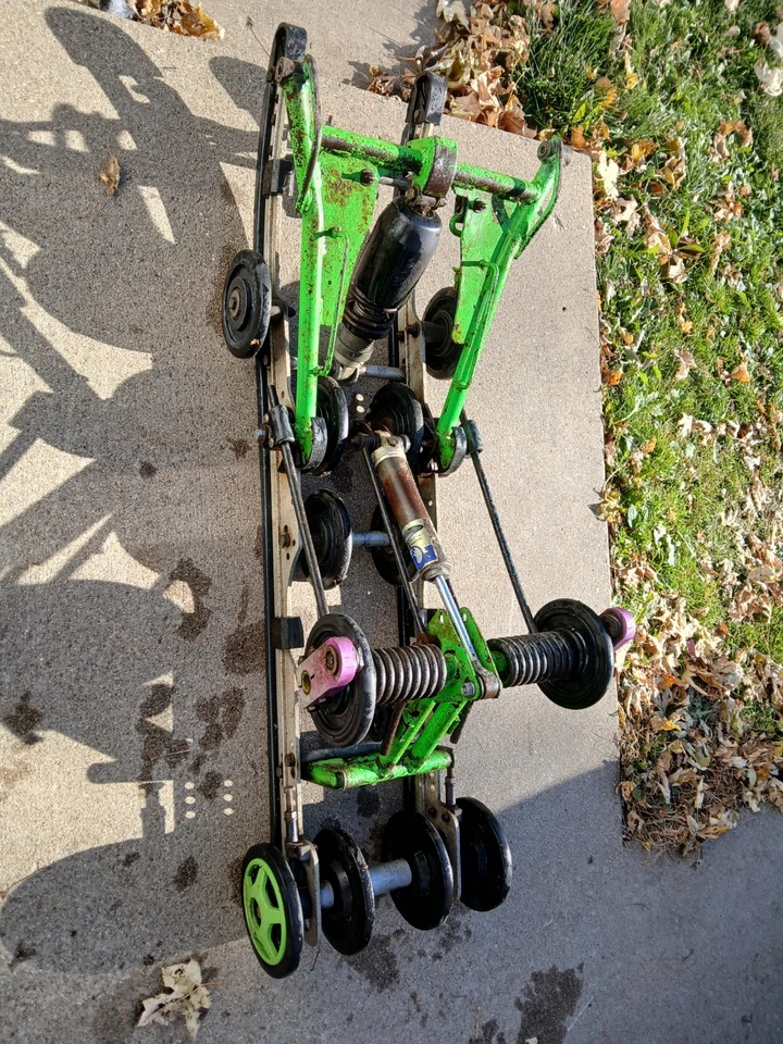 1997 Arctic Cat ZR 580 Complete Rear Frame Skid 121" Model - Image 2 of 3