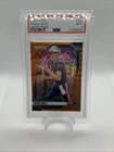 2024 Panini Prizm Drake Maye Orange Lazer Rookie RC #329 PSA 9 Mint