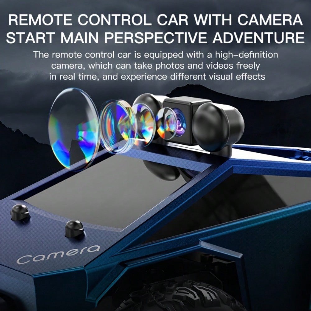 HD Camera RC Car FPV WiFi Live Video | High Speed Off-Road Drift Buggy LED | RTR