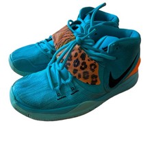 Nike Kyrie 6 Basketball Shoes Kids Size 5Y Oracle Aqua