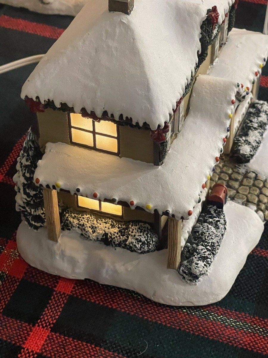 Thomas Kinkade Lighted “Village Post Office” Hawthorne Village
