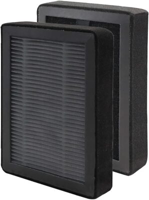 2X  LV-H128 Replacement Filter Levoit LV-H132 Air Purifier, Hepa Active carbon