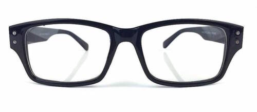 Rechteckiges dickes Gestell Schlüsselloch klare Gläser Herren Damen Brille Eyewear - Bild 7 von 8