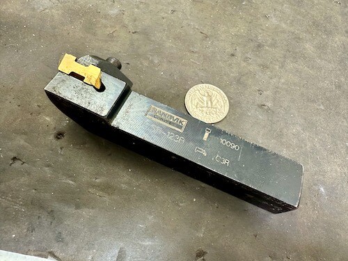 SANDVIK COROMANT INDEXIBLE 3/4" TOOL BIT TLSR-123B With Bit - Picture 1 of 8