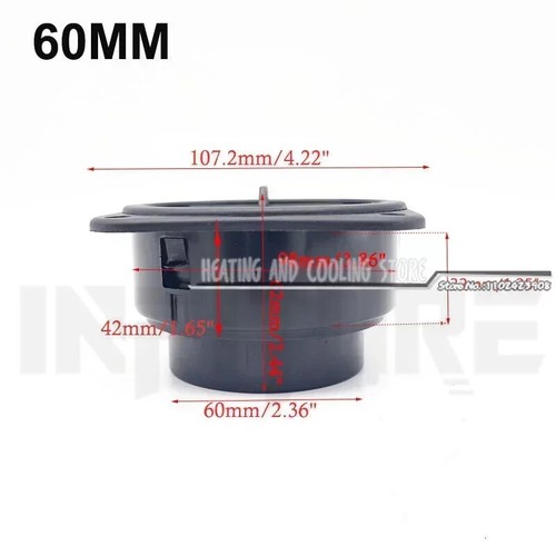 42 60 75 90mm Nagrzewnica wysokoprężna Kanał wentylacyjny Kolanko Rura Wylot Złącze wydechu - Zdjęcie 14 z 41