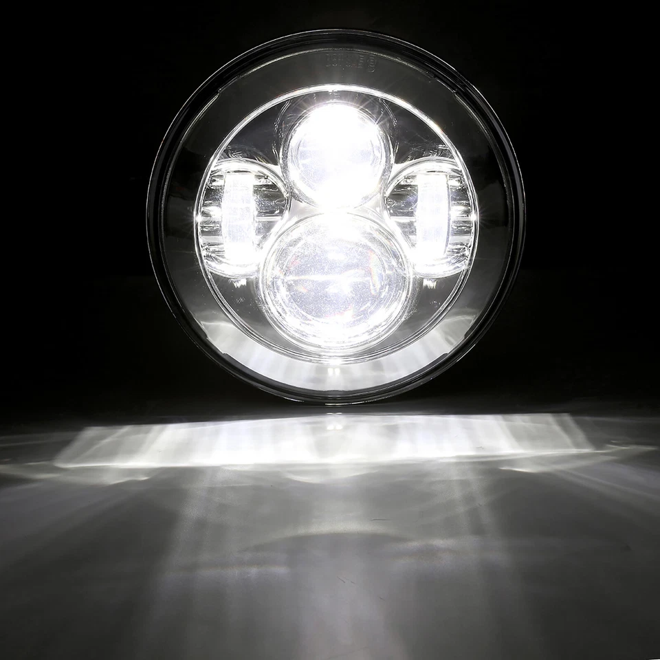 Barra de luces antiniebla faros LED de 7" para Suzuki Boulevard C50B C50C C50T C90 Foto 4 de 4