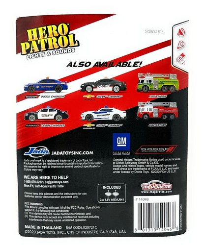 Luces y sonidos Jada Hero Patrol 2020 (exclusivo de Targert) ¡nuevo en caja! - Tú eliges - Imagen 11 de 16