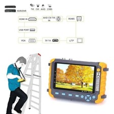 8MP CCTV Security Camera Tester IV8W 5Inch CCTV Monitor AHD/CVI/TVI CVBS Analog