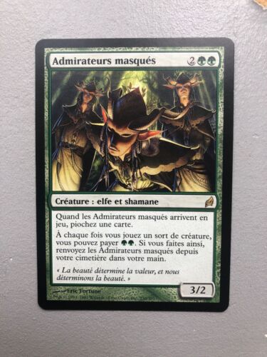 Mtg Lorwyn Masked Admirers French LP - Picture 1 of 1