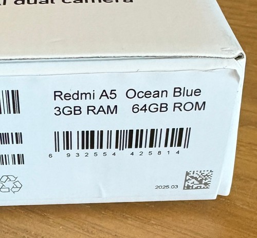 Xiaomi Redmi A5 3GB Ram 64GB Dual SIM Unlocked Android Smart Mobile Phone BNIB - 第 3/3 張圖片