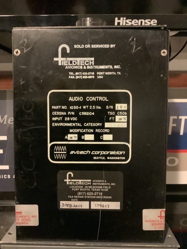 C582104 1030-1 AUDIO CONTROL AR - Picture 2 of 2