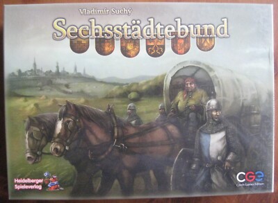 Sechsstädtebund - CEG/Heidelberger Spieleverlag - OVP in Folie eingeschweißt