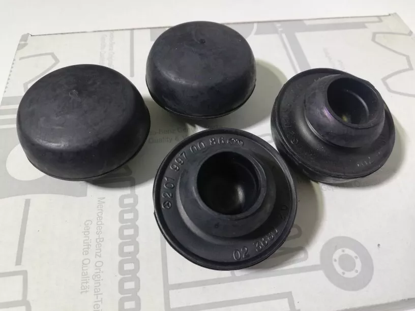 4x Original Mercedes W201 190 Gummistopfen Wagenheber Heber Neu 