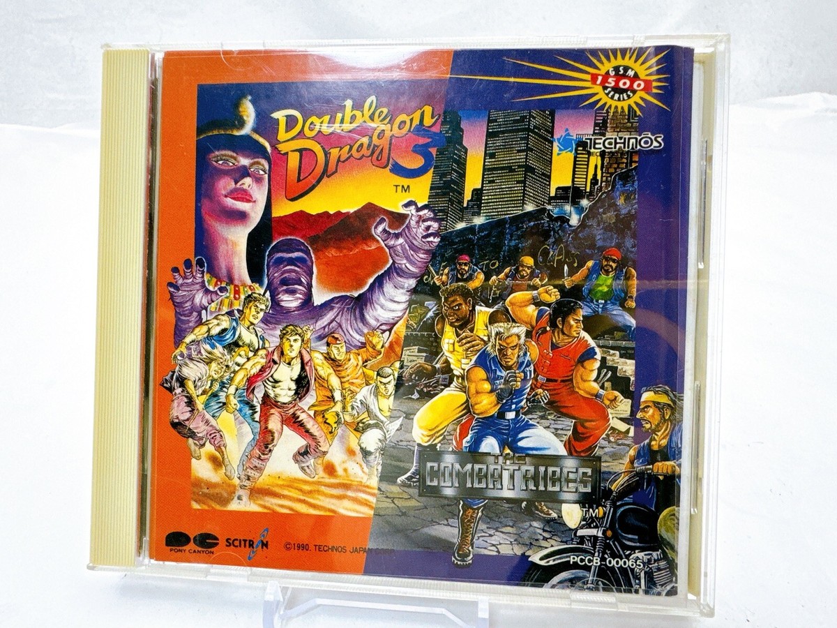 Double Dragon 3 / The Combat Lives Soundtrack CD Rare