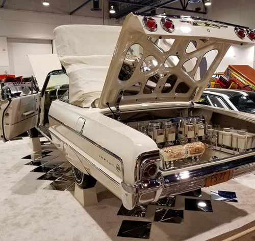 1964 IMPALA TRUNK MIRROR KIT