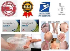 (PACK OF 2) Candid Soap Anti-Fungal Bathing Bar 125gm Each by Glenmark