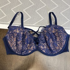 Adore Me Underwire Full Bra size 36C Blue