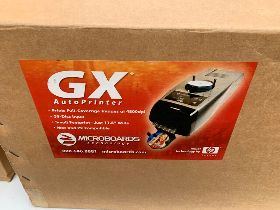 Microboards GX Disc Publisher CD/DVD Duplicator and Printer PX2-1000-01 w/ Lacie - Image 2 of 4