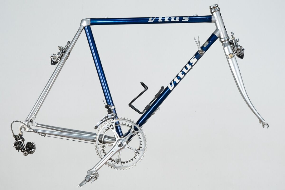 VITUS 979 BLUE VINTAGE OLD FRENCH CAMPAGNOLO SUPER RECORD VITUS 979 BLUE VINTAGE OLD FRENCH CAMPAGNOLO SUPER RECORD