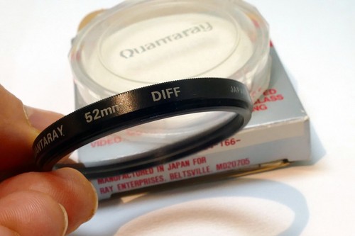 Quantaray Lens Filter 52mm DiFF diffusion Soft Focus portraiture - mint - Picture 4 of 8