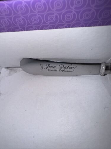 Jean Dubost BISTRO CUTLERY IVORY Stainless Silverware 4 Butter Knives - Picture 2 of 7