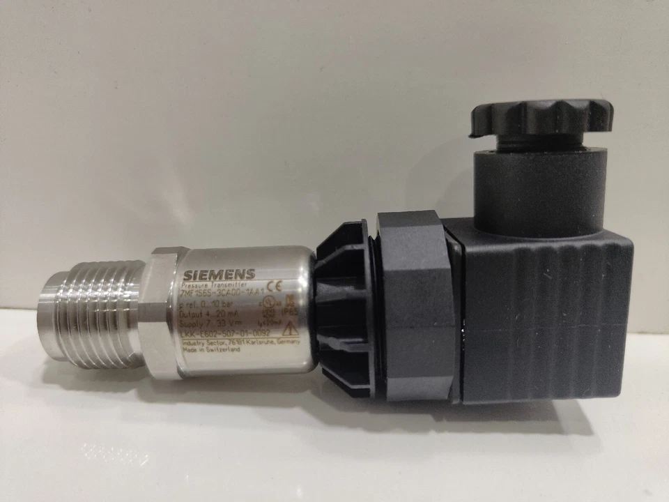 Siemens SITRANS P200 0-10 bar Pressure Transmitter 7MF1565-3CA00-1AA1 - Image 3 of 4