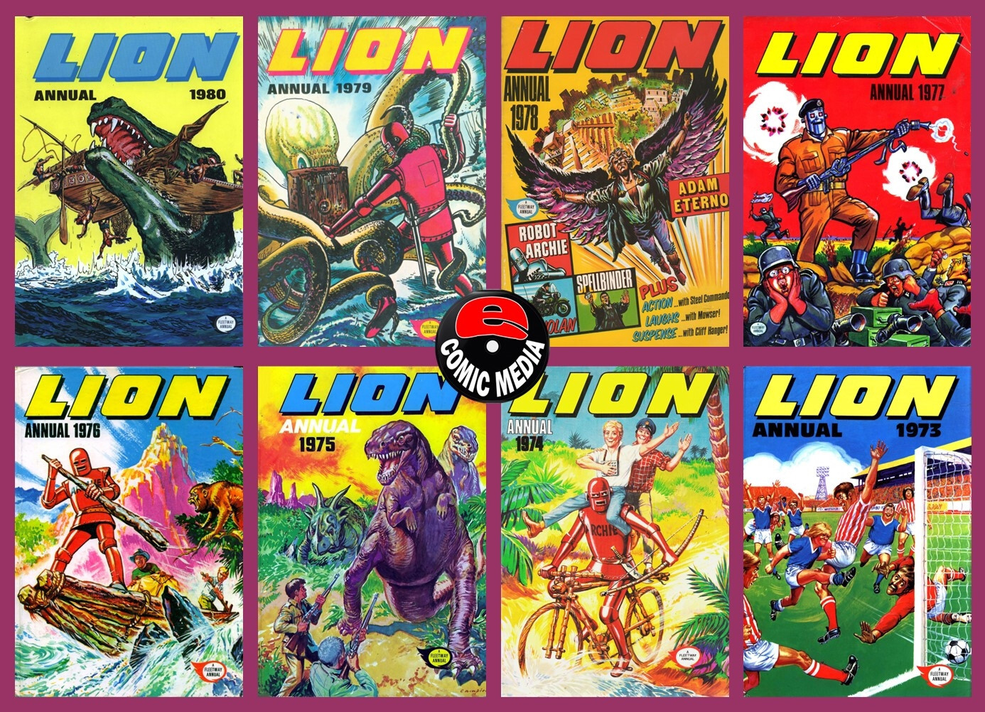 Lion UK Annuals Specials On PC DVD Rom CBR Format EBay