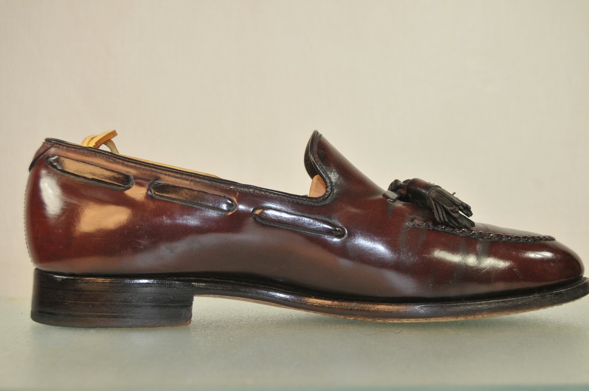 Johnston & Murphy Crown Aristocraft Shell Cordovan 8 D/B Tassel