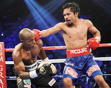 Manny Pacquiao vs Timothy Bradley - 8x10 Color Photo