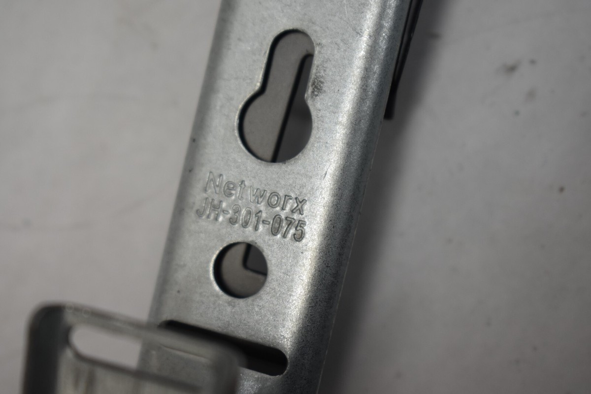 2 Inch J-Hook - Batwing Mount, Galvanized, 25 Pack | Computer Cable Store