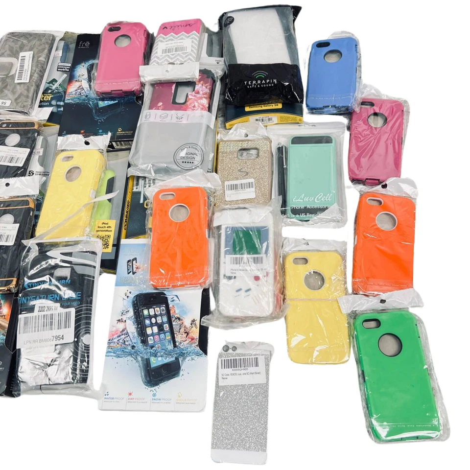 50 Phone Cases Mix Older Models iPhone 4/4S/5/5S/5C/SE Samsung S5/S6 Lot 2 - Image 4 of 4