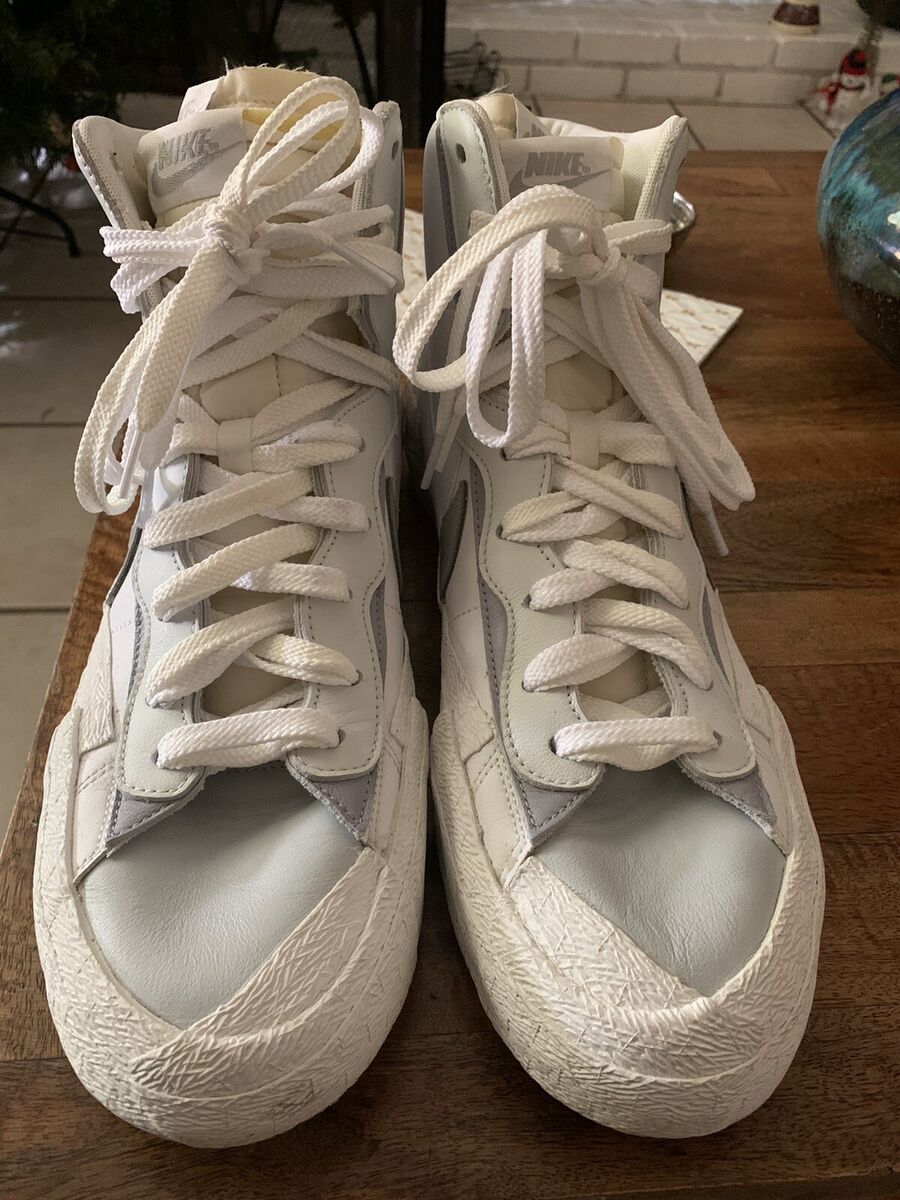 Nike Blazer Mid x Sacai White/wolf Gray Size 13 Dance | eBay Nike Blazer Mid x Sacai White/wolf Gray Size 13 Dance | eBay