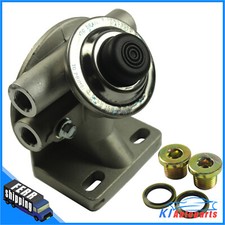 38 Npt 1-14 Hand Priming Pump Diesel Fuel Filter W Spin On Mounting Base