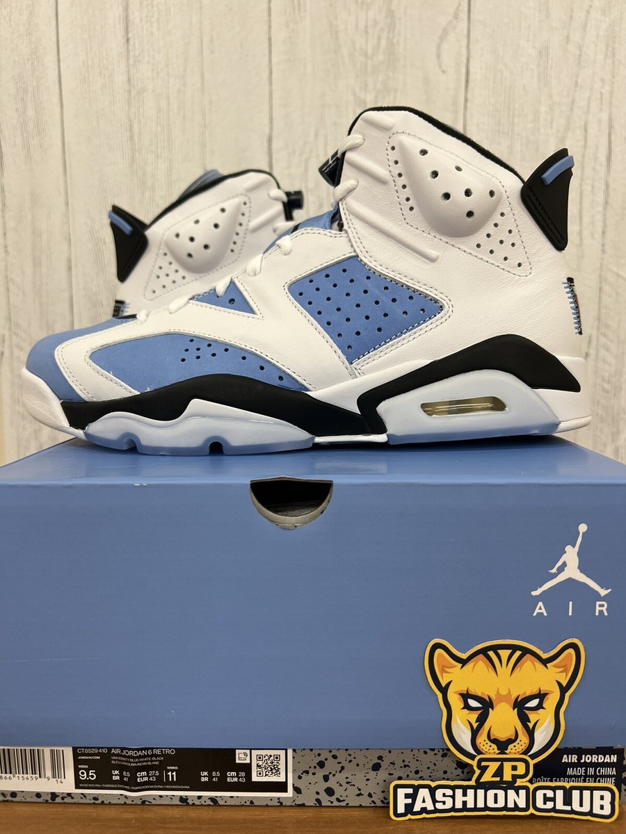 Air Jordan 6 Retro UNC White MENS CT8529-410 GS 384665-410