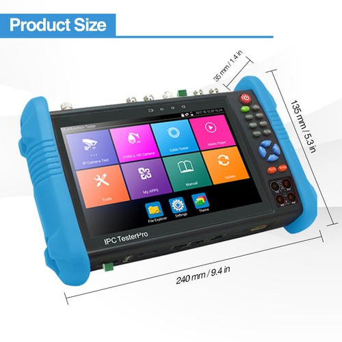 Rsrteng IPC-9800MOVTADHS+ 7" CCTV IP Kamera Tester AHD CVI TVI SDI DMM TDR VFL - Bild 7 von 12