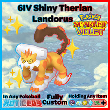 ✨ Shiny Landorus Therian Form 6IV ✨ Pokemon Scarlet & Violet 🚀 Fast 🚀