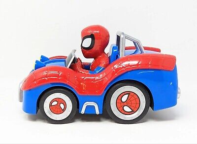 HASBRO Figurine 15 cm + véhicule Buggy Spiderman pas cher 